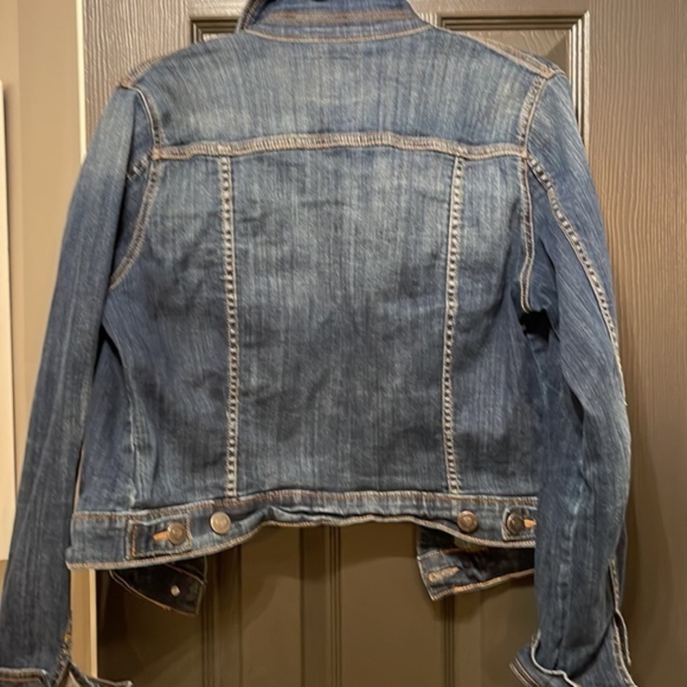 Torrid Jean Jacket Distressed Classic Spring Size… - image 4